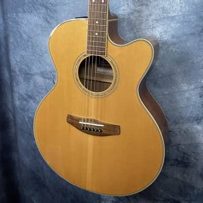 Yamaha CPX700 NT Electro Acoustic Guitar in Natural image 3