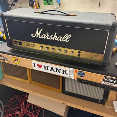 Marshall JCM 800 Lead Series Model 2204 50-Watt Master Volume Mk2 Head 1981 - 1988 - Black image 1