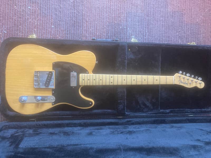 Fender Vintage Hot Rod '52 Telecaster with Seymour Duncan Vintage Mini Humbucker, Maple Fretboard 2007 - 2013 - Butterscotch Blonde