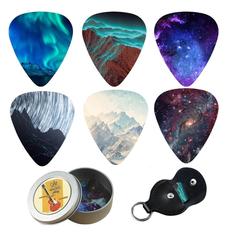 2025 Unbranded ?UK6-Guitar Picks-12-Natural Image 2025