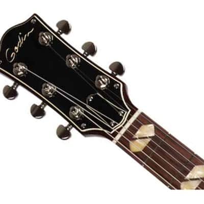 Godin Summit Classic HT Electric Guitar - Havana Brown image 4
