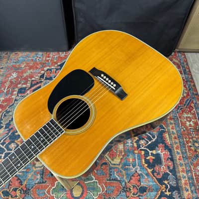 *Video* Martin D-35 Natural Dreadnought X-Braced All Solid Woods w/Hard Case - 1980 image 9
