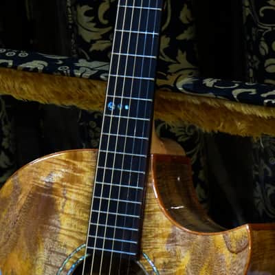 Batiksoul Guitars OM-C Flamed Mango Exclusive Model 2022 image 14