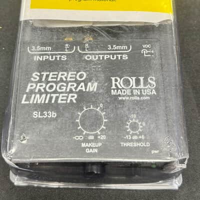 Used Rolls Stereo Program Limiter w/Box TFW2957 image 2