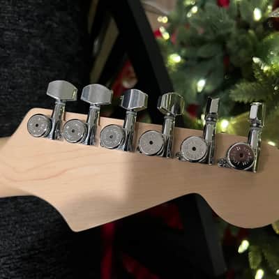 Warmoth Soloist / Dinky Charvel Jackson style 2020 Splatter image 17