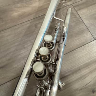 Getzen 700 Special Bb Trumpet SN P22808 (Silver plated) image 4