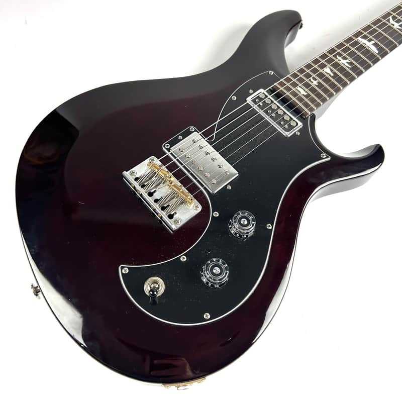 2016 PRS  U S A S2 Vela with Original Gig Bag - Dark Red with Birds image 1