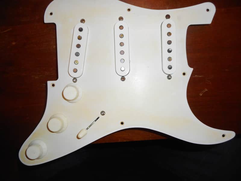 Fender 1982 57 reissue Complete pickguard (Grey Bottom Pickups) RARE 1982 image 1
