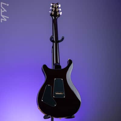 PRS Custom 24-08 10-Top Black Gold Wraparound Burst image 6