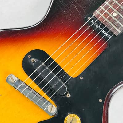 Gibson Melody Maker Single Cutaway 1960 - Sunburst image 7