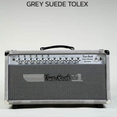 Two-Rock Silver Sterling Signature 150W Head, 230V - Grey Suede image 1