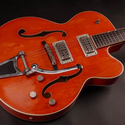 Gretsch Electromatic 5120 Hollow Body 1995 MIJ Terada Japan Orange image 2