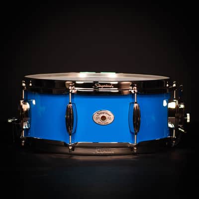 Slingerland 14" x 5.5" Studio King Snare Drum, Lunar Blue, Nickel Hardware image 1