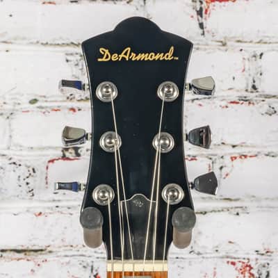 De-Armond - 2000 S-65 Electric Guitar - Blue - x2548 - USED image 3