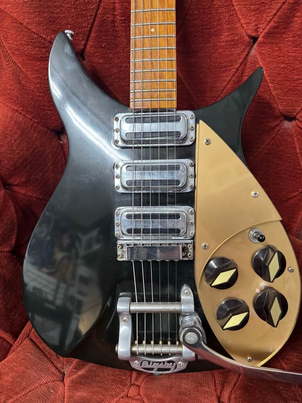 Rickenbacker 325V59 1987 Jetglo 3 pickups image 1