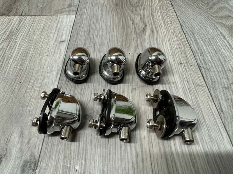 Premier Cabria Tom Drum Spares Lugs 25mm Hardware Set Of 6 #VC131 image 1