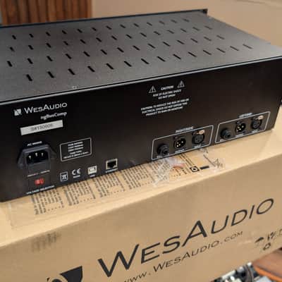 WesAudio ngBusComp Stereo Bus Compressor with Digital Recall 2020 - Black image 4