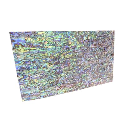 Paua Abalone Sheets Inlay Supplies for Guitar Luthiers Overlay Flexible Shell Paper (9.5"×5.5")) image 2