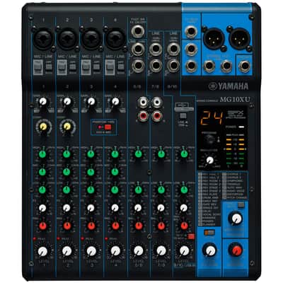 Yamaha MG10XU Analog 10-Channel Mixing Console w/ USB and Built-In SPX Effects image 1