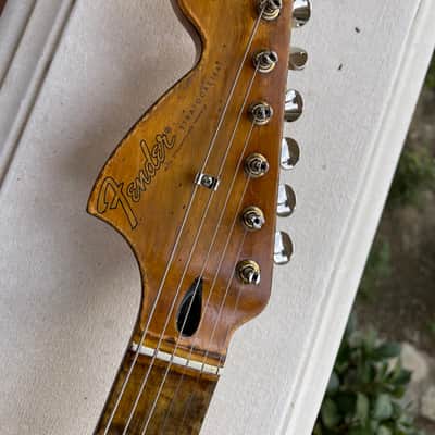 MJT Stratocaster Hardtail with Fender Jimi Hendrix Neck “Daphne Blue Heavy Relic” image 5