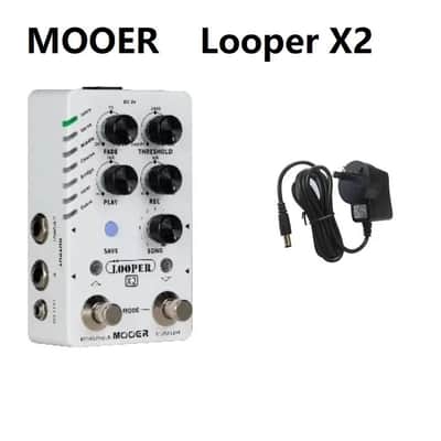 Mooer Looper X2 Dual-footswitch stereo looper pedal,price include the import duty for US buyer image 4