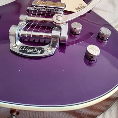 Gretsch G5210T-P90 Electromatic Jet Two 90 (DylanTalksTone) with Laurel FB in Amethyst image 4