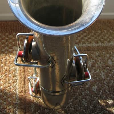 Buescher True Tone alto saxophone from 1927 - silver plated image 20