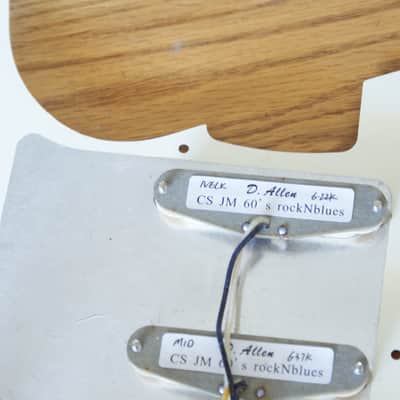 D. Allen Classic Series John Mayer 60's RockNBlues Loaded Vintage White Pick Guard image 10