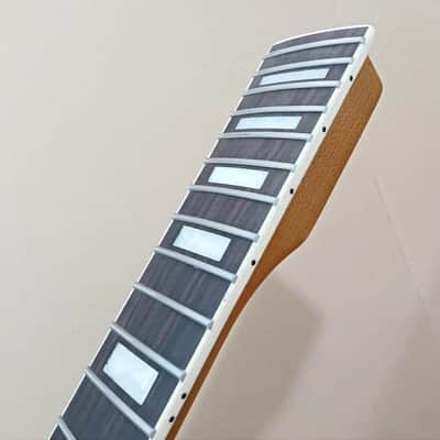 Roasted Maple Tele Style Guitar Neck, Rosewood Fingerboard 22 Frets image 3