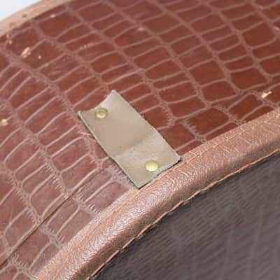 1950's/1960's Gibson LG-Style 'Alligator' Case Brown image 6