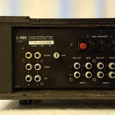 🎶✨ Luxman L-480 Duo-Beta Integrated Amplifier — U.S. 120V, Original Factory Box & Foam, MM/MC Phono, Cleaned, Detailed & Tested image 19