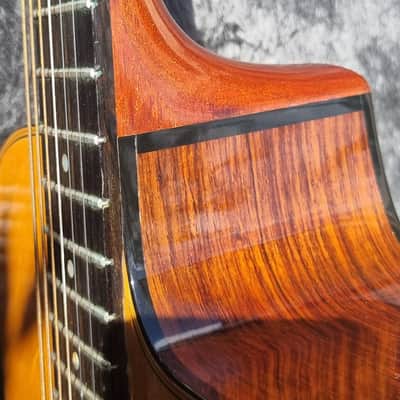 John Le Voi manouche petite bouche gypsy jazz guitar 1997 - natural solid spruce top image 10