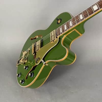 Epiphone Emperor Swingster Forest Green Metallic Goldhardware image 10