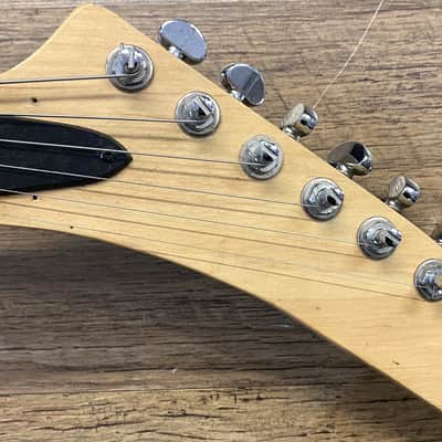 1980s Kramer 100 Series 610 Gloss White Finish Electric Guitar with Aftermarket Neck image 13