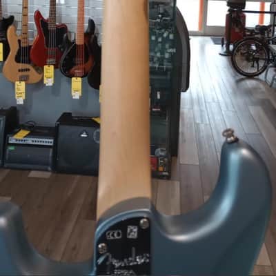 Fender American Elite Stratocaster HSS Shawbucker with Maple Fretboard 2019 - Satin Ice Blue Metallic image 7