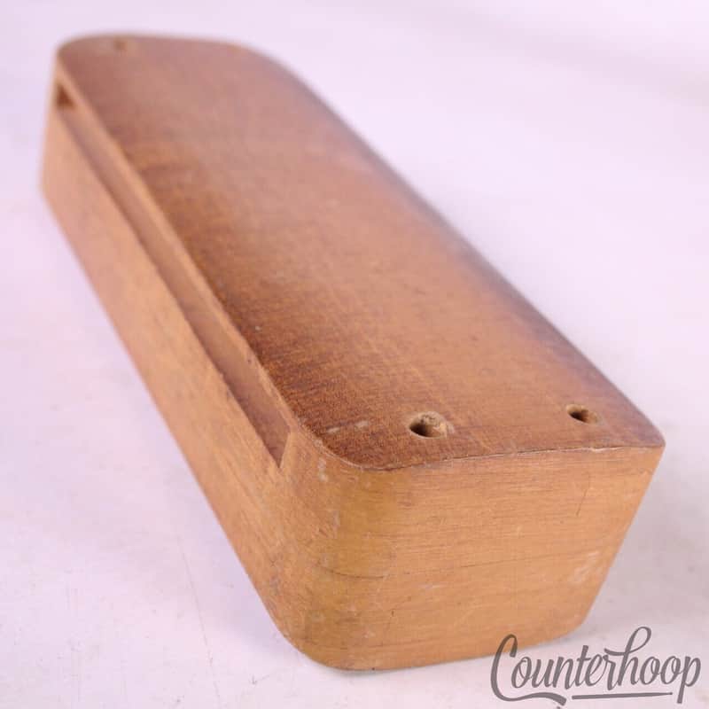 Pearl Wood Block Solid 1-Ply Maple 7"Latin Percussion Drum Accessory Vintage 60s image 1