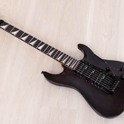 1990 Charvel by Jackson Dinky Arched-Top DKA-115-HSH See-Through Brown w/ Floyd Rose image 10