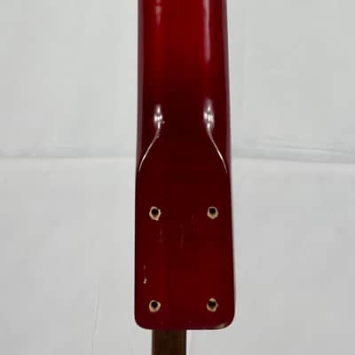 Epiphone EA-250 Riviera Electric Guitar MIJ Japan *Warped* 1970’s - Red / Cherry image 11