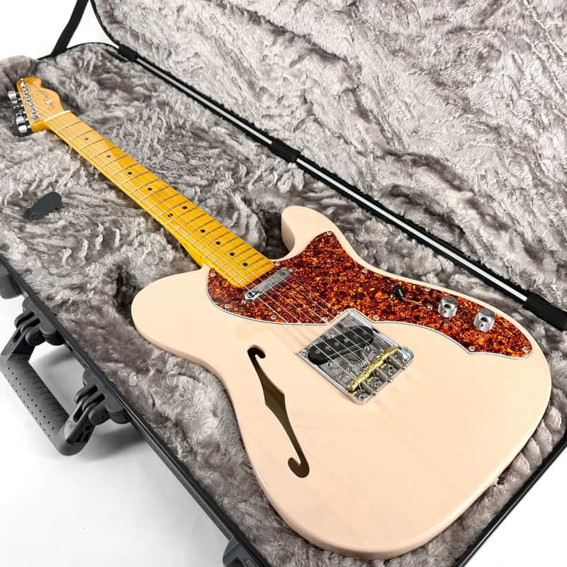 2024 Fender American Professional II Limited Edition Thinline Telecaster – Shell Pink