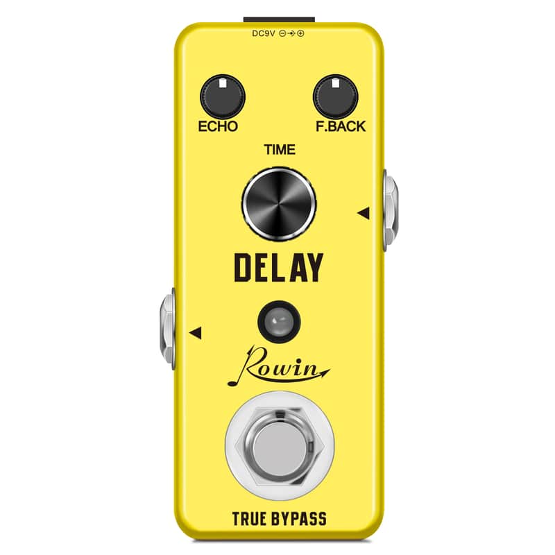 Rowin Analog Vintage Delay Guitar Effect Pedal image 1