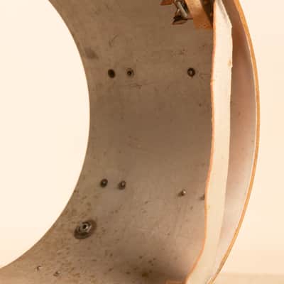 1960s Gretsch 14x20 Tangerine Sparkle Bass Drum Shell image 13
