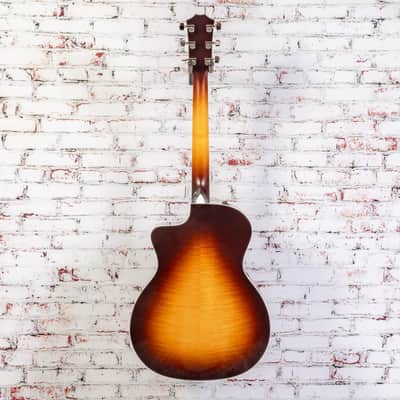 Taylor - Prototype 214ce Plus - Acoustic-Electric Guitar - Figured Urban Ash/Torrefied Sitka - Tobacco Sunburst - w/ Gigbag image 9