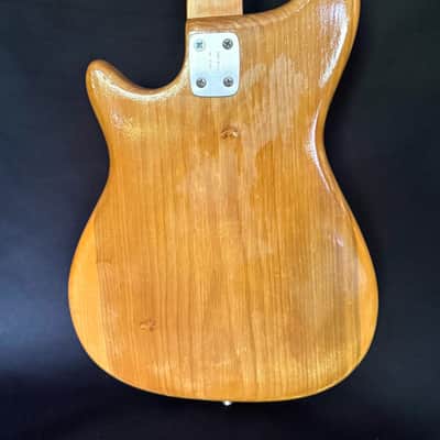 Kapa Continental Bass Guitar - Slim Hofner Neck - Short Scale - Two Pickups - Padded Gig Bag - 1967 image 6