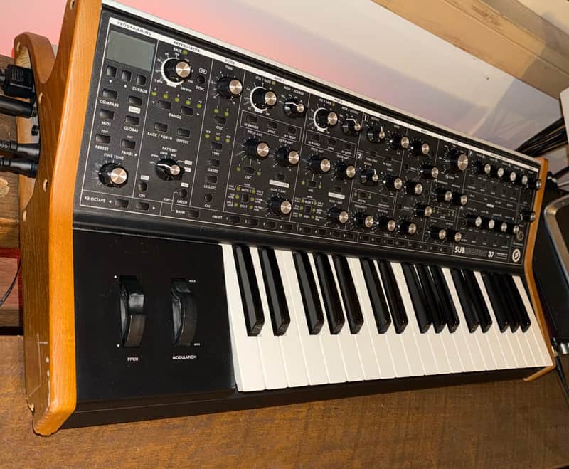 Moog Subsequent 37 Analog Synth 2017 - Present - Black image 1