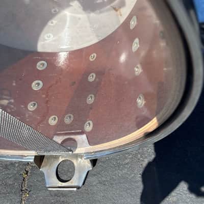 Rogers XP8 snare drum ‘79-‘83 - M Rogers walnut/mahogany lacquer image 8