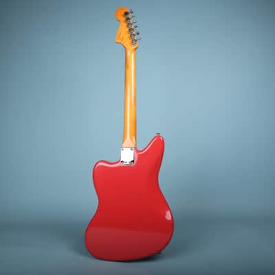 2014 Classic 60s Jaguar Fiesta Red Rosewood Electric Guitar image 6