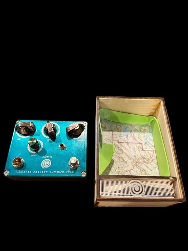 Spiral Electric FX Black Ltd Edition Summer Cyan- x4856 image 1