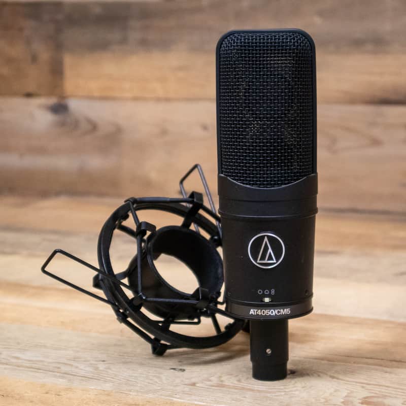 Audio-Technica AT4050 Condenser Microphone w/ Shock Mount AT-4050 CM5 U287682-01 image 1