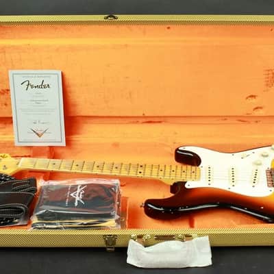 Fender Custom Shop Masterbuilt 1958 Stratocaster Relic by Todd Krause in Three Tone Sunburst image 6