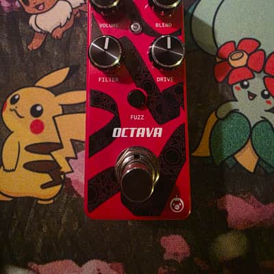 Pigtronix Octava Micro Octave Fuzz 2010s - Red image 1